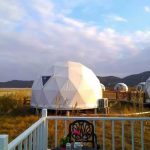 浙江岱山的鹿栏晴沙星空帐篷(星空酒店)