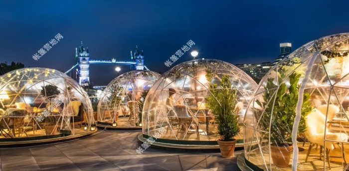 网红泡泡屋星空帐篷 户外餐厅透明帐篷Garden142