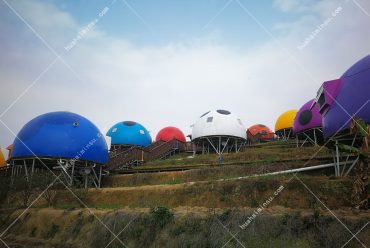 小朋友超级喜欢的七星瓢虫屋，户外景观帐篷酒店优价促销