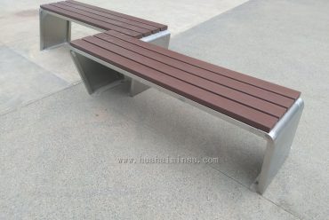 户外景观不锈钢坐凳，时尚现代耐用性价比高