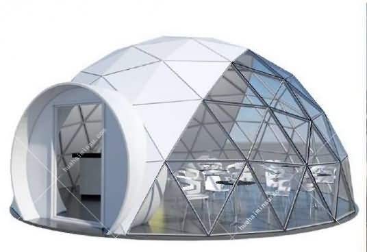 硬顶重型星空帐篷WST601，高颜值游客喜爱玻璃屋景区帐篷酒店