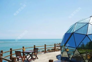 民宿透明星空玻璃球形帐篷 野奢圆形玻璃屋酒店帐篷WST602