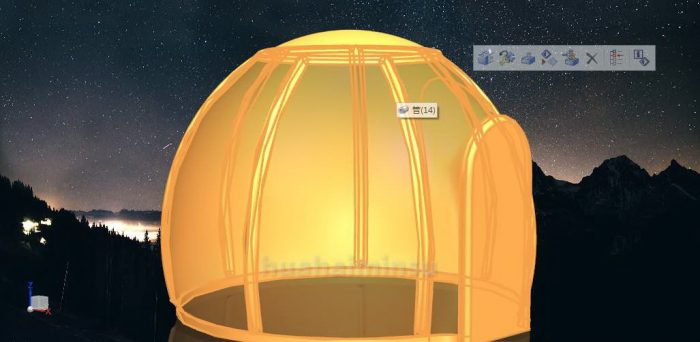 想知道透明星空房多少钱一个？